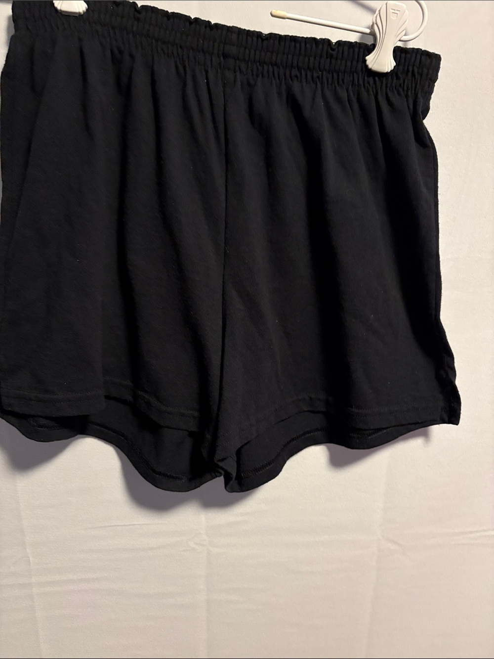 Soffe Black Kids Skort with Elastic Waist
